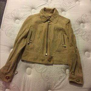 Coach suede jacket Sz 4
